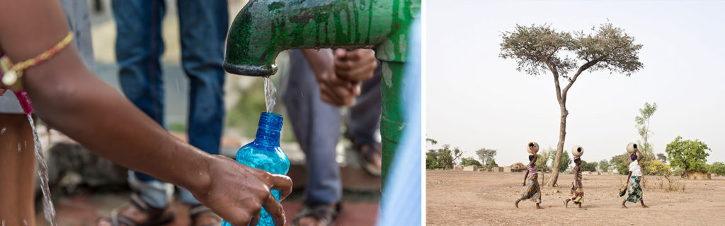 663 million people have no access to safe drinking water