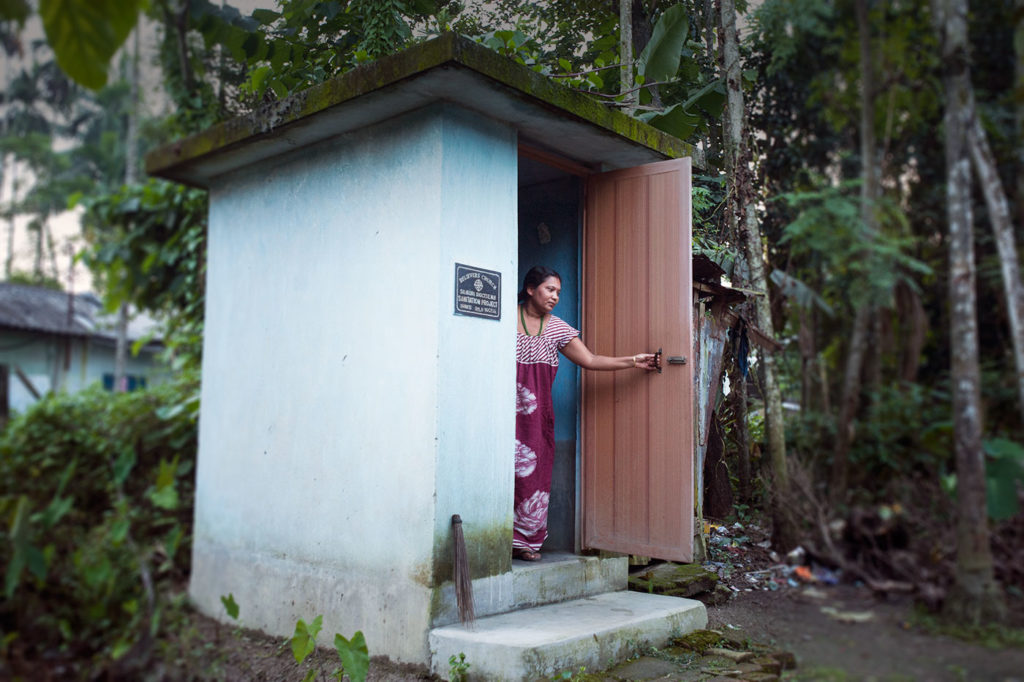 toilet and sanitation project in Asia