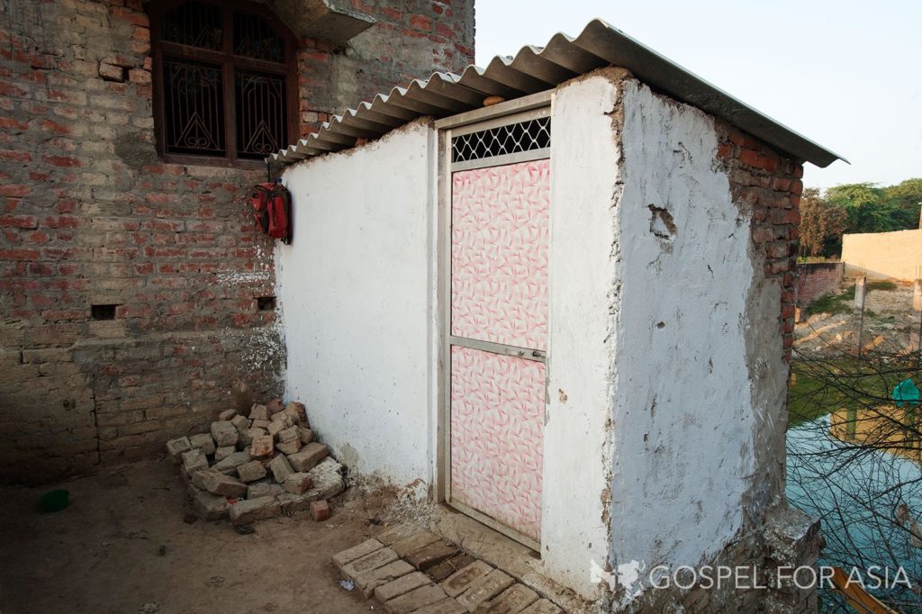Outdoor toilets are helping India get open defecation free.