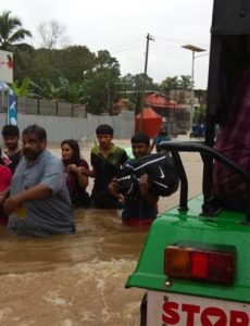 Kerala, India, experienced flooding due to monsoon rains that have not been seen or experienced since 1924.
