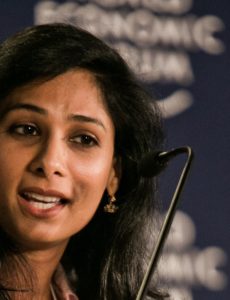 Dr. Gita Gopinath: 2nd Indian to be a permanent member of Harvard University’s Economics Department; 2nd to hold the position of Chief Economist at the IMF.