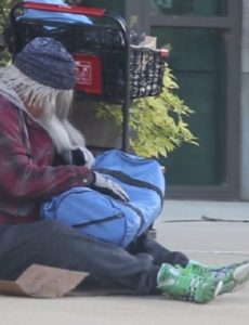 James MacDonald disguised as a homeless man, camped outside of Harvest Bible Chapel campuses before Sunday services to see how congregants would react.