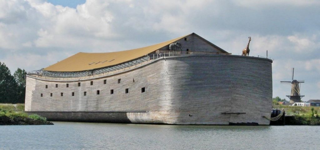 Dutch businessman, Johan Huibers, completed construction of a full-size replica of Noah's Ark in 2012. The $5 million ship was built to the specifications outlined in Genesis chapter six.