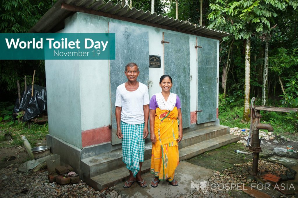 GFA partners have provided tens of thousands of toilet facilities for families & have made them aware of the need to use the toilets & keep them clean.