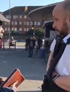 News sources around the globe are now reporting the arrest of another street preacher on the streets of London on February 23rd. A video of the arrest has gone viral on the internet.
