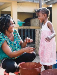 When Gamai’s mother learned that Mercy Ships helps provide free surgery for people who suffered burns, it was an answer to the family’s prayers.