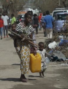 In Mozambique, at least 52 percent of the population is made of children. Thousands of children are alone and vulnerable.