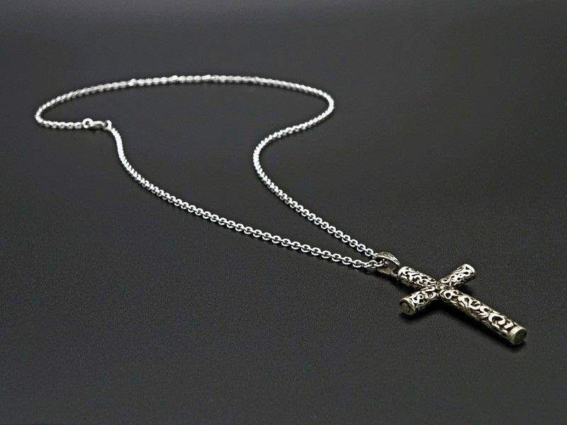 Wearing a Christian cross on a necklace is common. For believers, it is a witness to their faith in the finished work of Christ on Calvary.