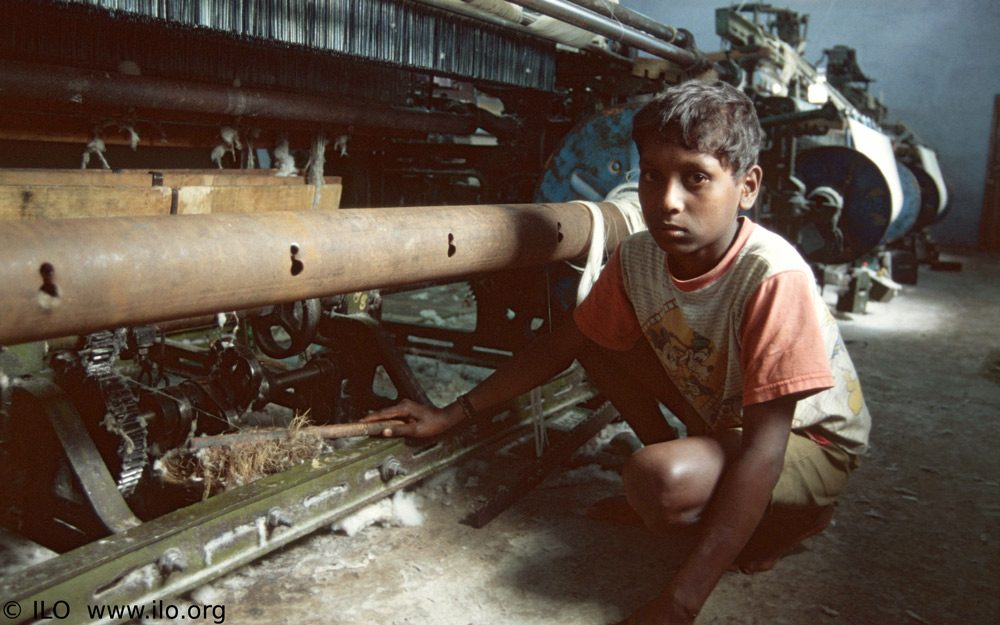 In Pakistan, economic results are considered more important than the morality of employing child laborers. The laws have been written that no child below the age of 14 should endure work in a hazardous environment. Sadly, these laws aren’t enforced, and many children suffer because of it. © ILO