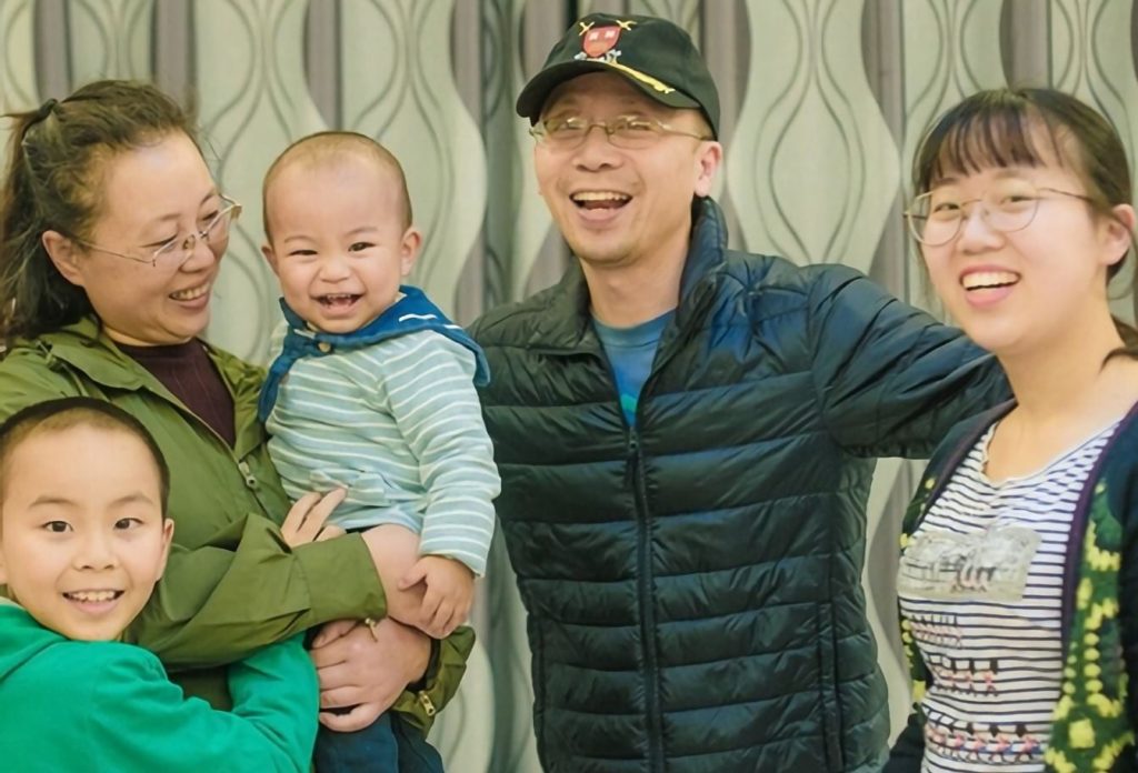When Liao Qiang and his family of six arrived in Taiwan last week, it's because it was their only option for keeping their children safe.