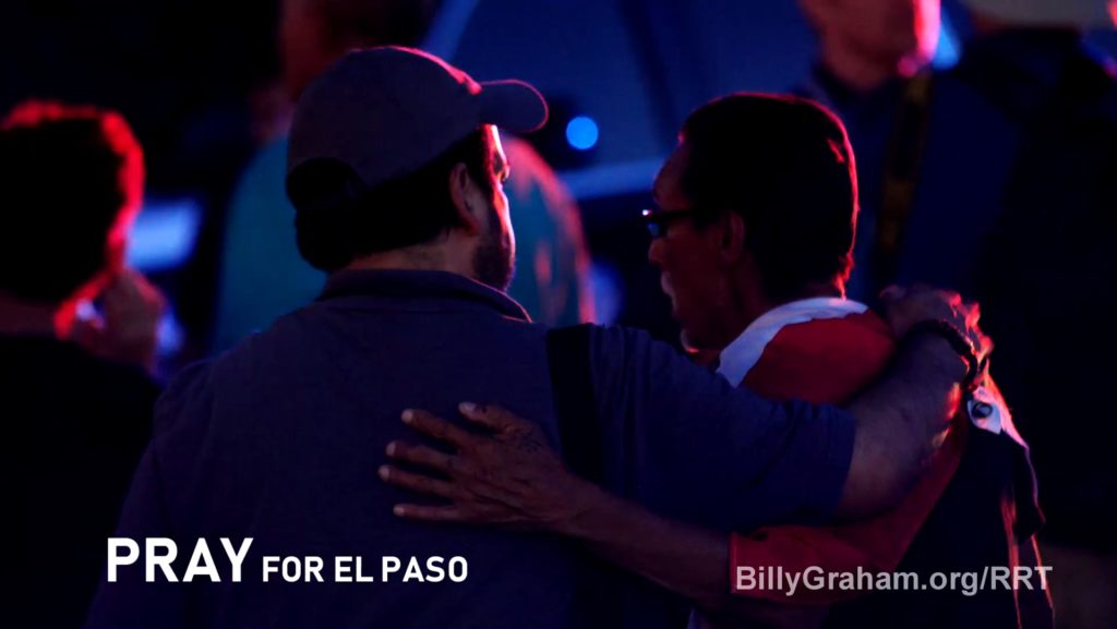 “[Many] keep saying ‘El Paso Strong,’ and you are strong,” Wendy Pittman told several ladies near the Walmart where 22 innocent lives were taken and dozens more injured.