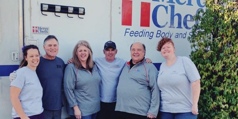 The faith-based, not-for-profit mobile kitchen food service, Mercy Chefs, has served more than 2,000,000 meals in disaster recovery areas across the US.