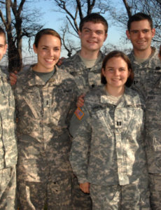 Officers’ Christian Fellowship (OCF) comes alongside Christians in military leadership roles to help them understand how to faithfully “pursue God and live out your faith while on active duty.”