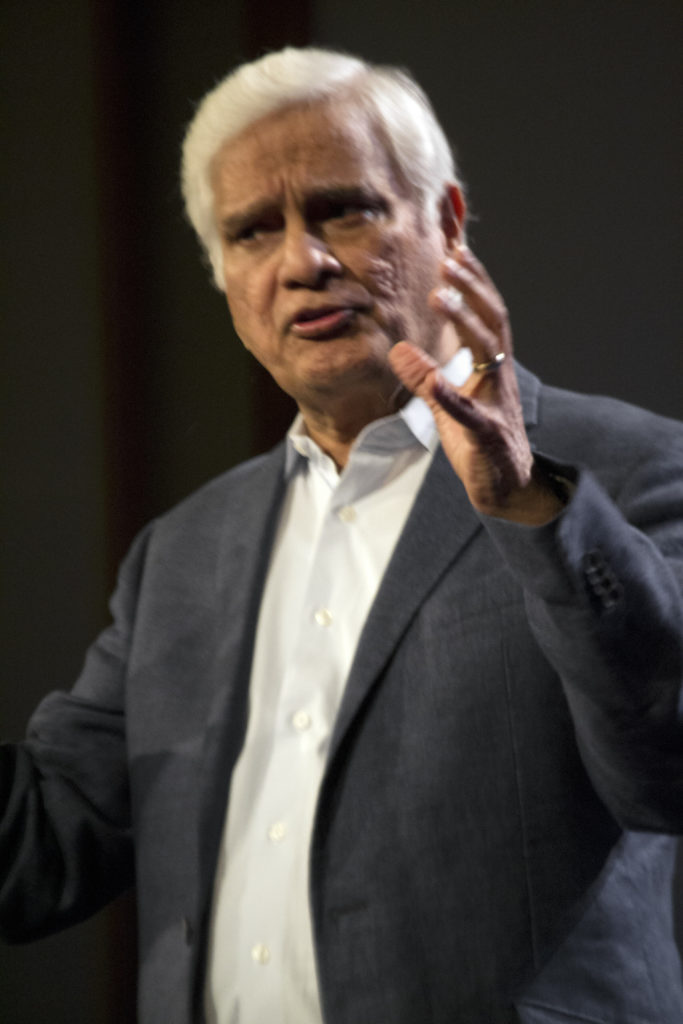 Dr. Ravi Zacharias announced that he is stepping down as President and CEO of RZIM. He passes the leadership baton to Sarah Davis and Michael Ramsden.