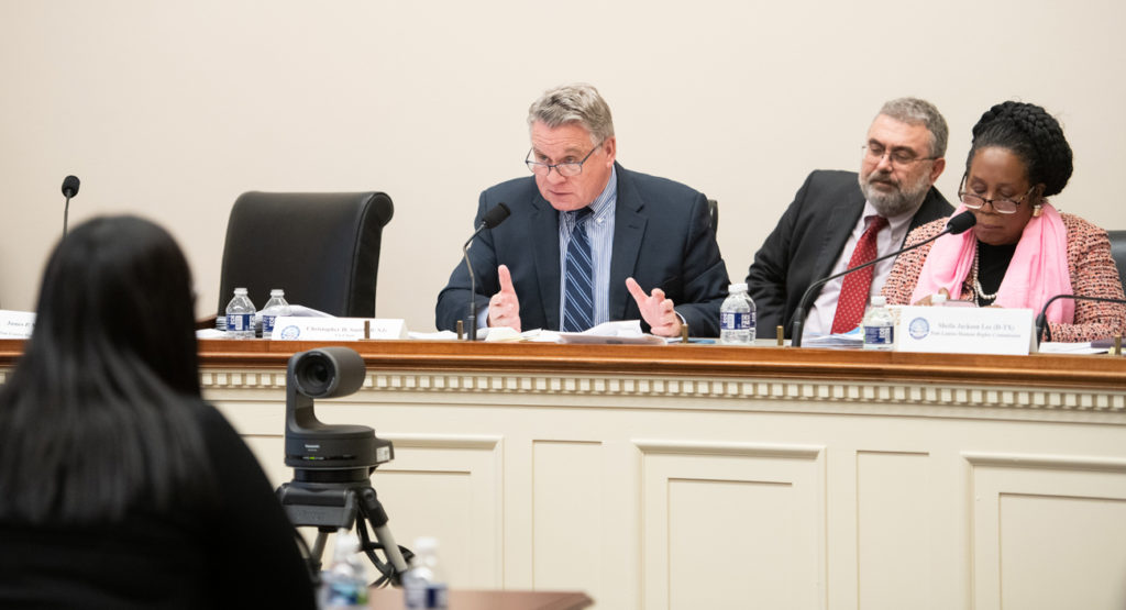 The anti-human trafficking battle was the focus of a bipartisan congressional hearing held by Rep. Chris Smith (R-NJ), co-chairman of Tom Lantos Human Rights Commission along with Rep. Jim McGovern (D-MA), Wednesday on Capitol Hill.