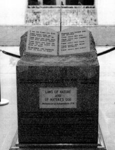 February 11, 2020, "Ten Commandments Monument" will be returned to Montgomery, Alabama, at One Dexter Avenue, first floor of the Foundation for Moral Law.