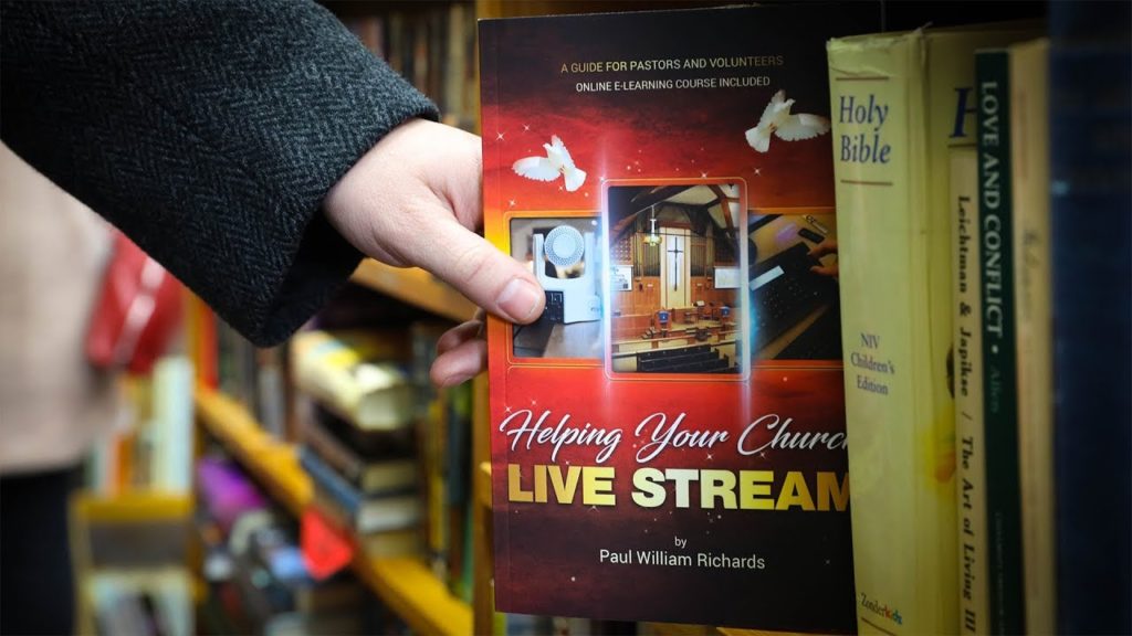 Paul William Richards will be shipping copies of his book, "Helping Your Church Live Stream," to as many houses of worship during the coronavirus outbreak.