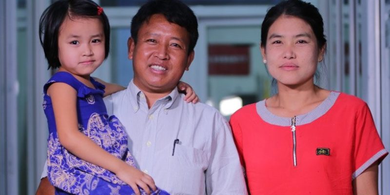A pastor in Myanmar abducted from his home by gunpoint on January 19, 2019, has been returned alive. He has been presumed dead since February 17, 2019.