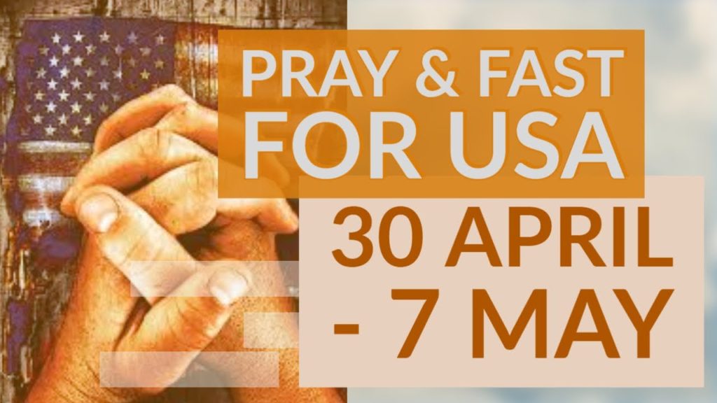 Amid the coronavirus crisis, Australia is calling the nations of the world to join with them in 8 days of prayer & fasting for the United States of America.