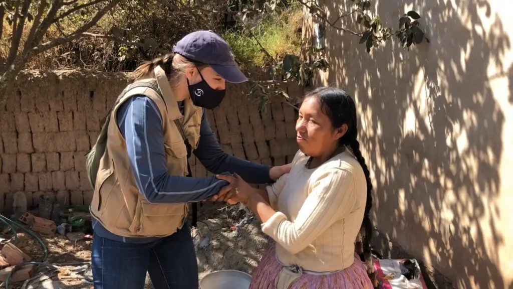 Samaritan’s Purse continues to help construct places of worship for believers in remote areas of Bolivia even in the midst of COVID 19 lockdown.