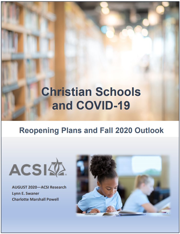 ACSI announced the release of data from its survey of Christian schools' responses to the COVID-19 pandemic, with a focus on reopening plans