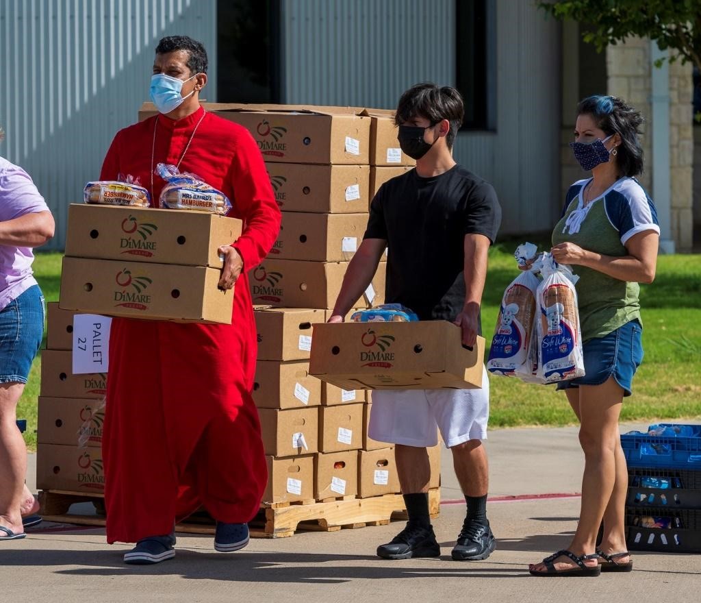 Gospel for Asia (GFA World) is helping distribute food hunger relief to families impacted by COVID 19 on its own doorstep in Texas.