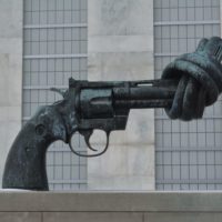 The United Nations General Assembly declared the second day of October as the International Day of Non-Violence, observed since 2007