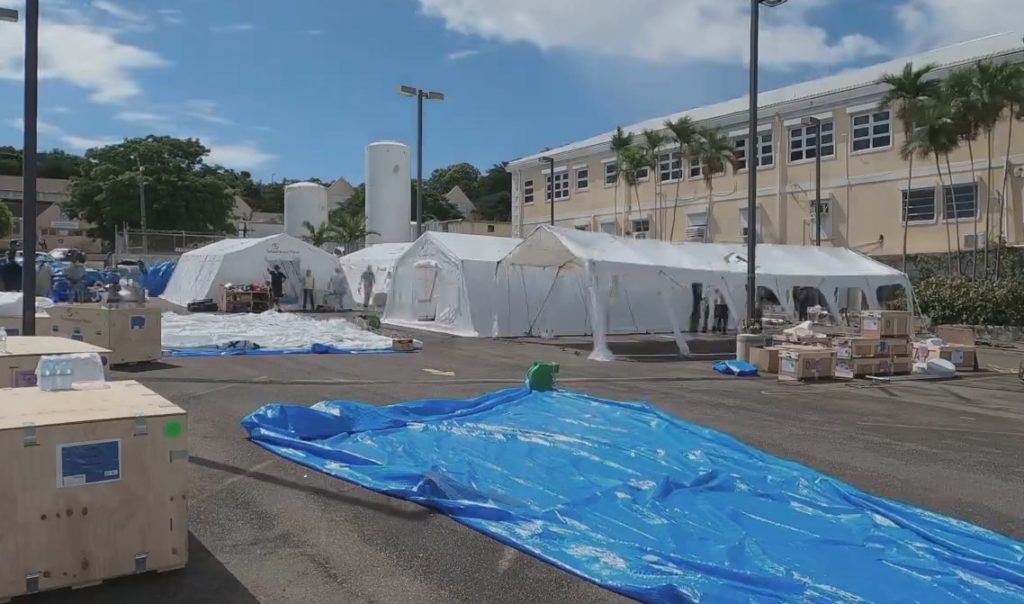 Samaritan’s Purse has raised a 28-bed Emergency Field Hospital in Nassau, the Bahamas, to help battle the COVID-19 pandemic there.