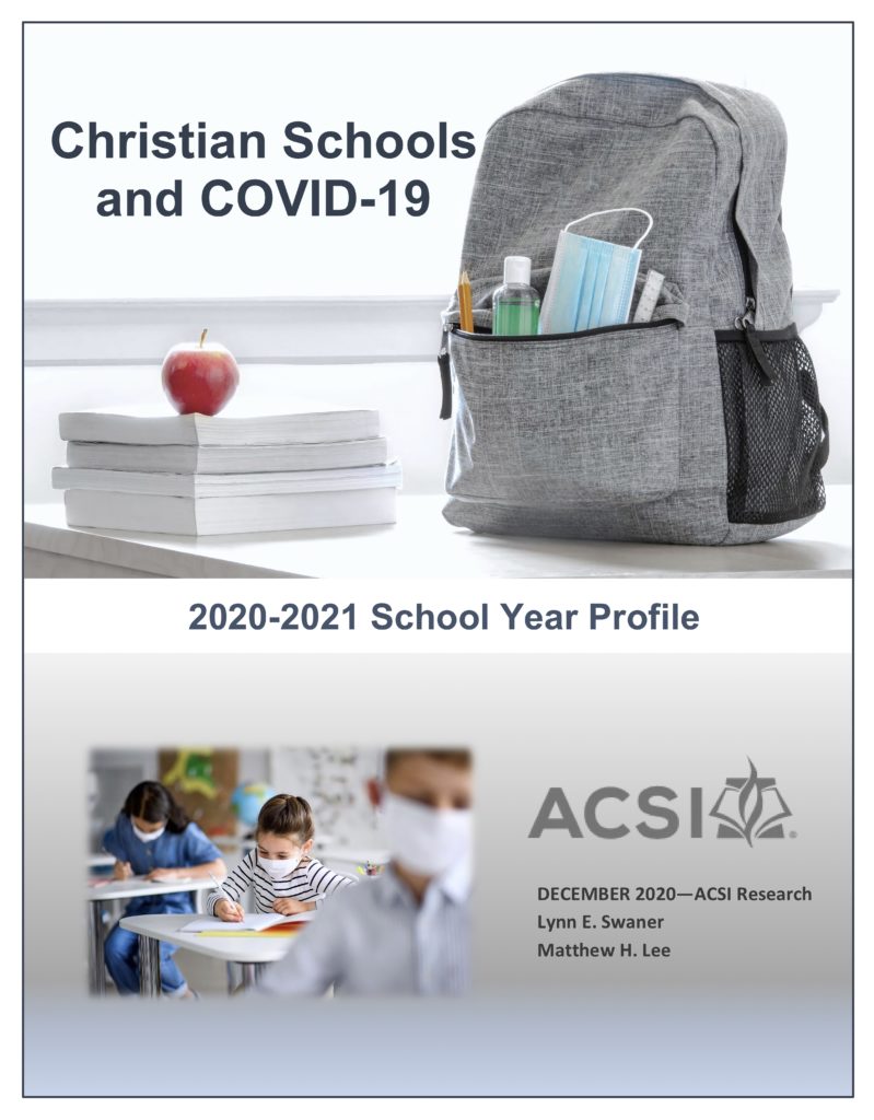 ACSI announced the release of data from its third nationwide survey of Christian schools' responses to the COVID 19 pandemic.