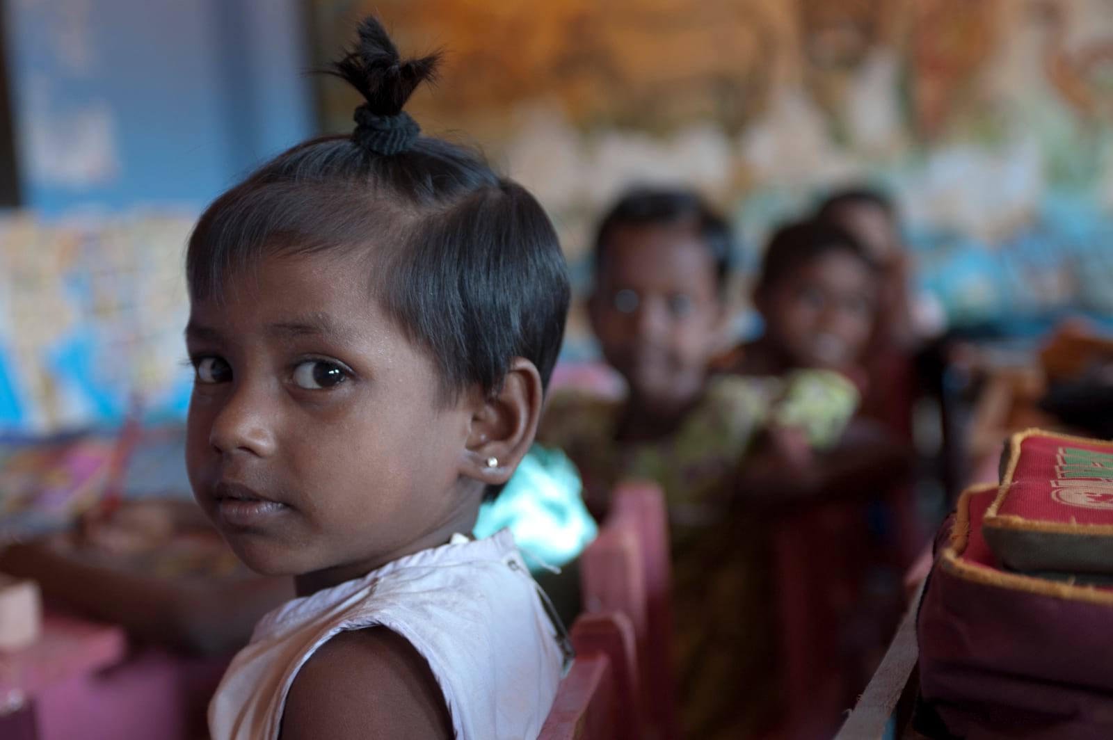 Photo of little girl from Sri Lanka