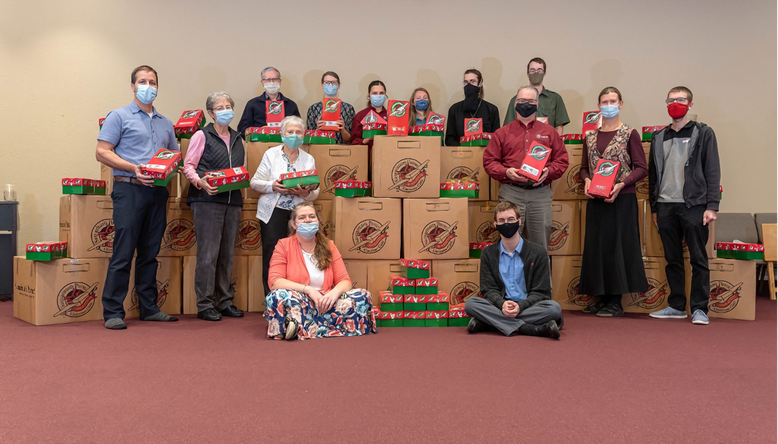 Amid the pandemic, GFA World (Gospel for Asia Canada), with Believers Eastern Church, collected Christmas shoeboxes for children in need.