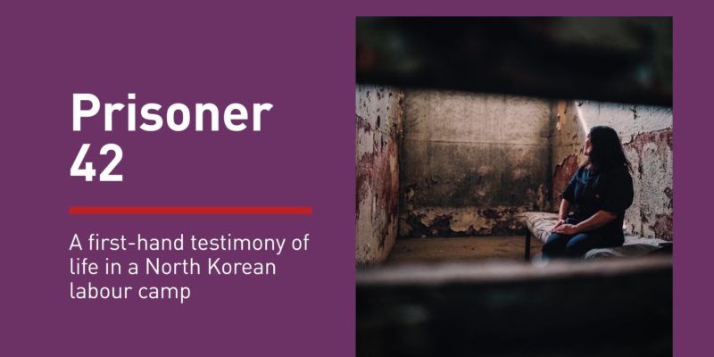 This story is based on a real-life account of a North Korea Christian sent to prison and then to a re-education camp, "Prisoner 42".