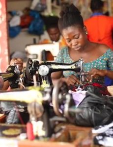 Christian charity Theovision International helps uneducated young women in Ghana completely transformed through textiles training program