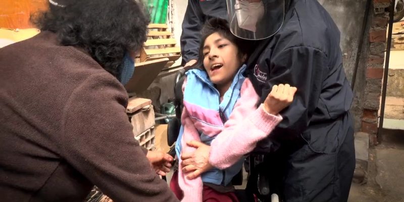 Modesta and her 22-year-old special needs daughter spent the past 2 decades in the tiny back bedroom of a dilapidated building in Lima, Peru
