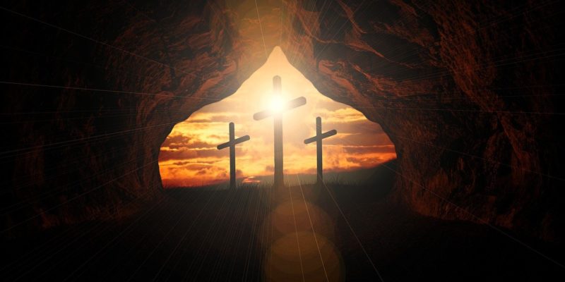 The actual and real Good News of the Gospel is Jesus loves us, that He died for our sins, and that He has risen from the dead!
