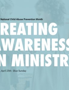 April is National Child Abuse Prevention Month, & Evangelical Council on Abuse Prevention seeks to bring awareness to churches & ministries