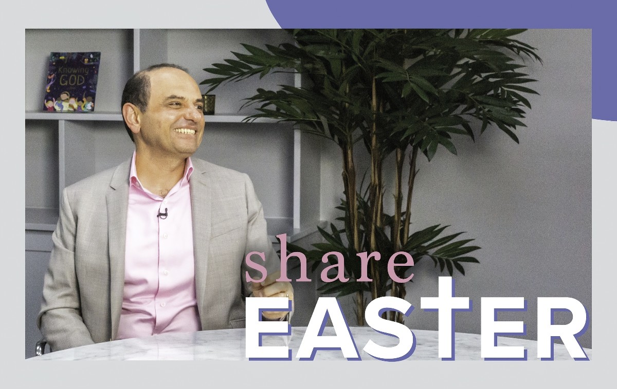 Evangelist J.John launched Share Easter, an initiative to provide churches with free-to-use evangelistic video content.