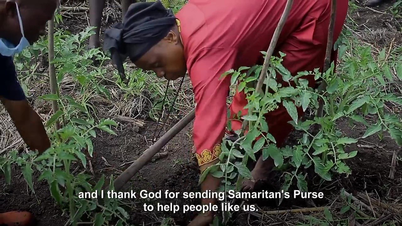 Samaritan’s Purse is providing tools, seeds, & agricultural training to farmers living with disabilities in Democratic Republic of the Congo