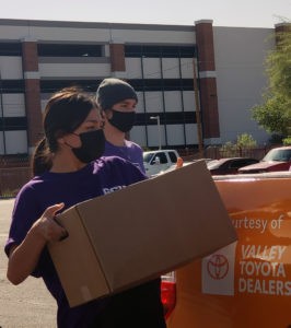 Major announcement on GCU partnership with Cityserve to provide thousands of household goods to local families in need
