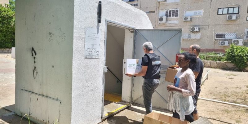 Due to continued rocket attacks across central and southern Israel, IFCJ increased aid to affected citizens waiting out the conflict.
