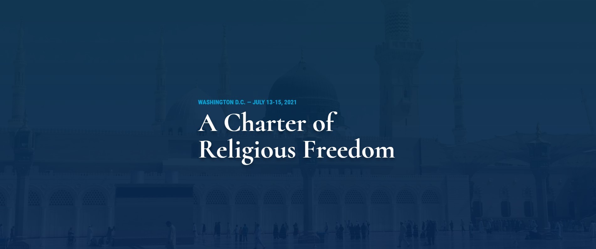 Ahead of International Religious Freedom Summit 2021, coalition of 70+ religious, civil-society groups issue ‘A Charter of Religious Freedom’