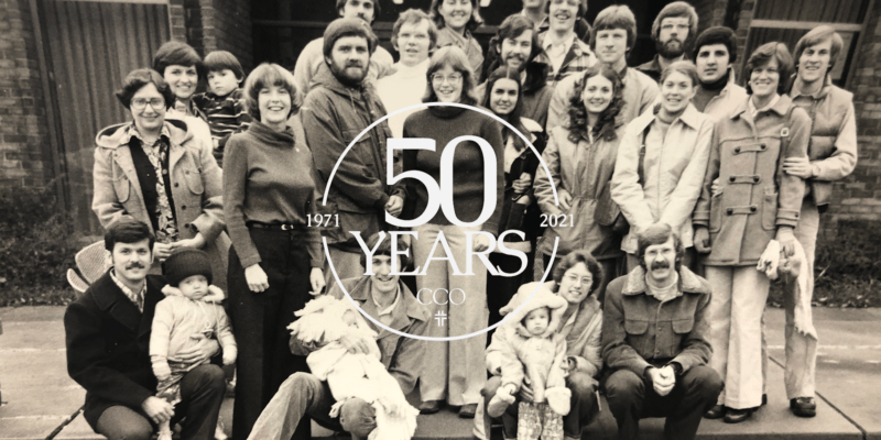 The Coalition for Christian Outreach (CCO) celebrates its 50th anniversary of Christian outreach to college students this year
