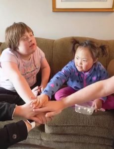 Hugh and Pat from White Bear Lake, in Minnesota have two special needs children with Down syndrome, but they are exhausted