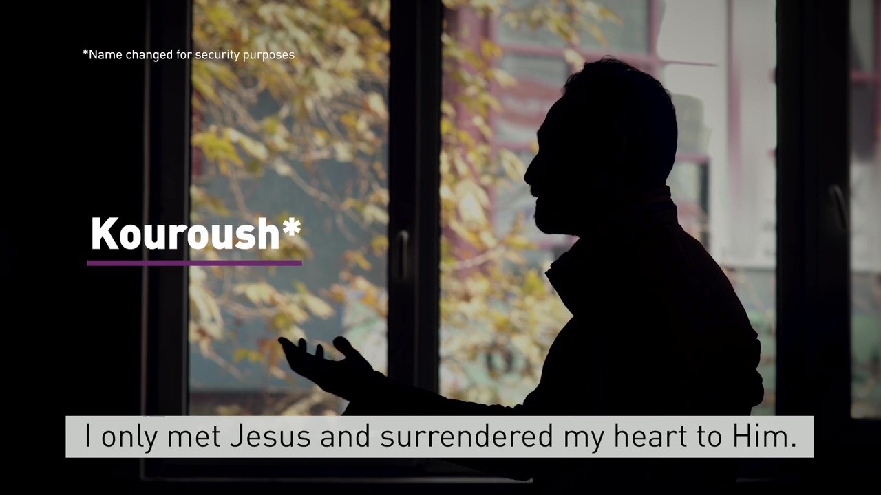 Kouroush* is a Iranian Christian now living in a Refugee Center in Turkey, after he fled to escape persecution, leaving everything behind.