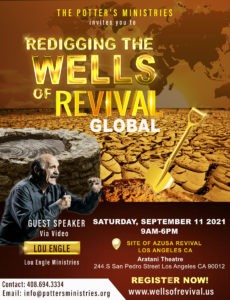 The mission for Redigging the Wells of Revival is to have solemn assemblies to pray and fast for revival in the nations of the world.