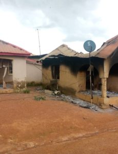 Sunni Muslim Fulani Herdsmen invaded the Christian orphanage in Miango, Nigeria and burned every building.
