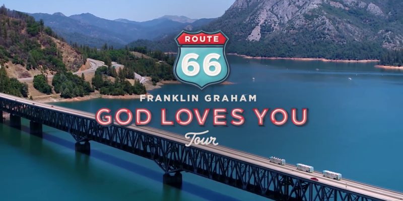Across the USA evangelist Franklin Graham will be sharing a message of hope during his 8 city Route 66 tour across the country.