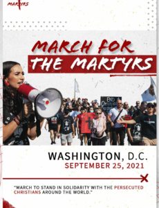 As Christians in Afghanistan struggle for their lives, US Christians to march, pray in Washington, DC on September 25, 2021