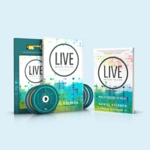 LIVE Before You Die is Daniel Kolenda's best-selling book, designed to help readers "Discover and fulfill God's will for their lives."