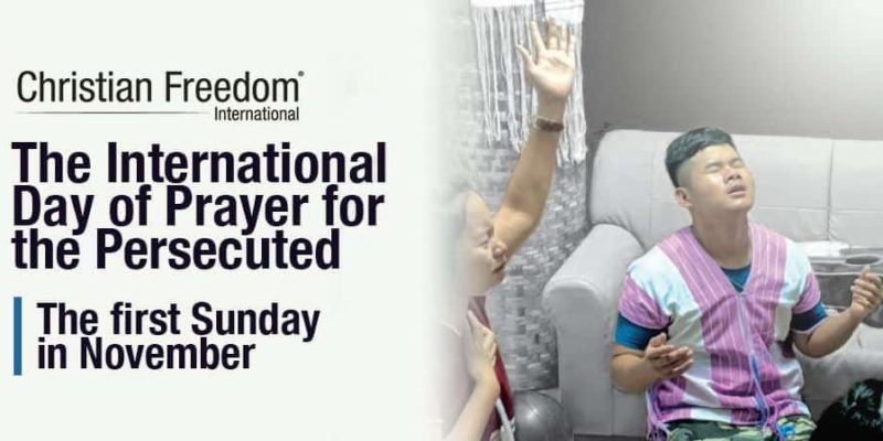 Christian Freedom International made a free church Prayer Kit to equip churches for the International Day of Prayer for the Persecuted Church